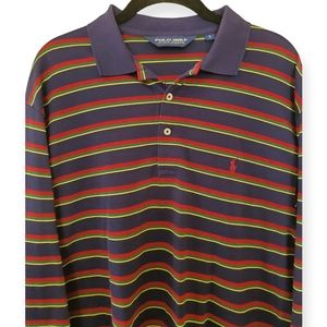 Polo Golf Ralph Lauren Pima Cotton Long Sleeve Polo Shirt
